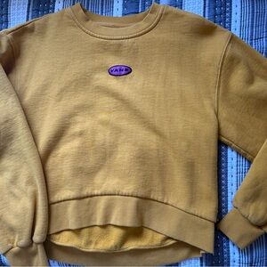 Vans Yellow Crew Neck Sweater